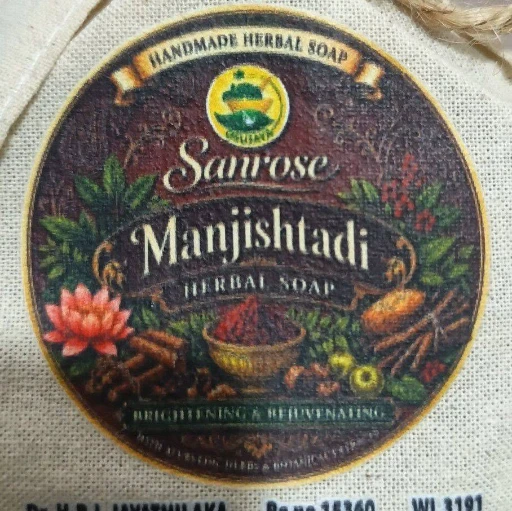 Sanrose Herbal Soap logo